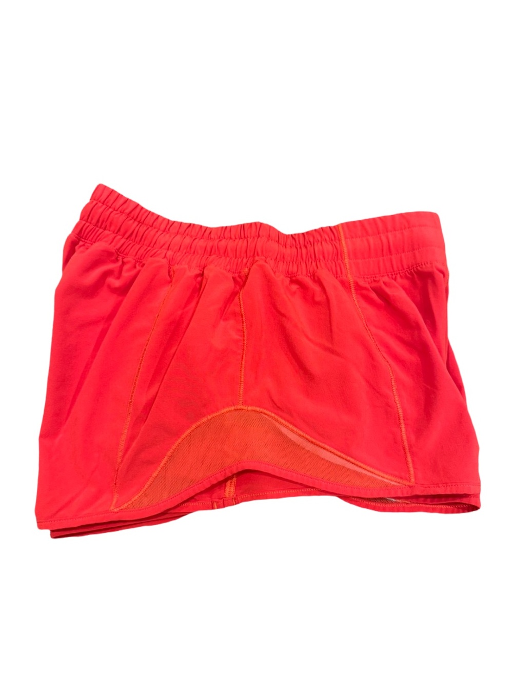 Lululemon Women Red Hotty Hot Low-Rise Lined Short 2.5” - Picture 5 of 8
